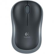 LOGITECH M185 Wireless Maus - SWIFT GREY - EWR2 (910-002235)