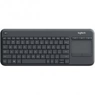 LOGITECH K400 Professional Wireless Touch Keyboard - GRAPHITE fr Business (DE) (920-008358)