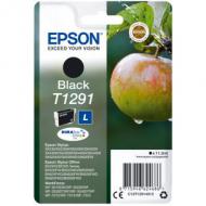 EPSON T1291 Tinte schwarz hohe Kapazität 11.2ml 1-pack blister ohne Alarm (C13T12914012)