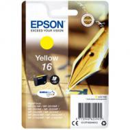 EPSON 16 Tinte gelb Standardkapazität 3.1ml 165 Seiten 1-pack blister ohne Alarm (C13T16244012)