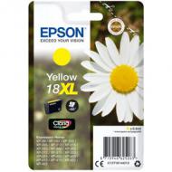 EPSON 18XL Tinte gelb hohe Kapazitt 6.6ml 450 Seiten 1-pack blister ohne Alarm (C13T18144012)