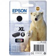 EPSON 26XL Tintenpatrone schwarz hohe Kapazität 12.2ml 500 Seiten 1-pack blister ohne Alarm (C13T26214012)