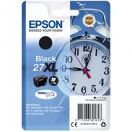 EPSON 27XL Tinte schwarz hohe Kapazität 17.7ml 1.100 Seiten 1-pack blister ohne Alarm - DURABrite ultra Tinte (C13T27114012)