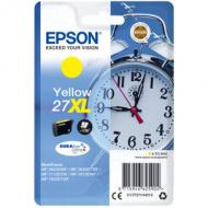 EPSON 27XL Tinte gelb hohe Kapazität 10.4ml 1.100 Seiten 1-pack blister ohne Alarm - DURABrite ultra Tinte (C13T27144012)