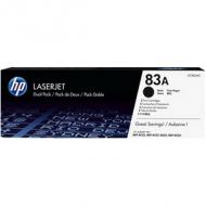 Hp toner schwarz doppelpack   no.83a ca. 2 x 1.500 seiten, m351 / 451 / 375 (cf283ad)