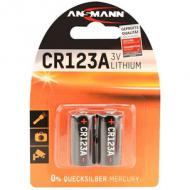 Batterie cr123a ansmann lithium 2er 3v cr123a lithium 2 stück (1510-0023)
