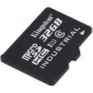 KINGSTON 32GB microSDHC UHS-I Industrial Temp Card Single Pack w / o Adapter (SDCIT / 32GBSP)