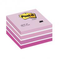 Haftnotiz-Würfel, Pastell-Pinktöne