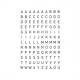 (7) Buchstaben-Sticker, 33 mm 4158
