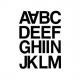 (7) Buchstaben-Sticker, 33 mm 4158