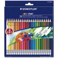 Bunstift Noris Club erasable, 24er Kartonetui