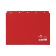 Karteiregister A - Z, rot
