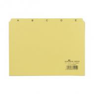 Karteiregister A - Z, gelb