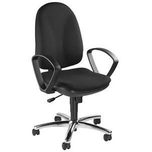 Bürodrehstuhl "Synchro Steel", schwarz 8929 G20