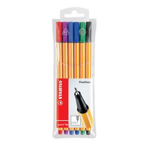 Fineliner point88®, 6er Etui EO88/6