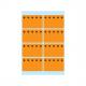 Tiefkühletiketten, leuchtorange 3775