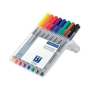 NonPermanent-Marker Lumocolor, 8er Etui 311 WP8