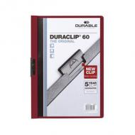 Klemmhefter DURACLIP® Original 60, aubergine