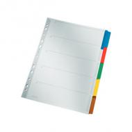 Blanko Karton-Register, 5-teilig
