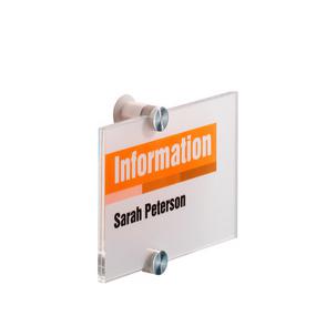 Symbolbild: Türschild CRYSTAL SIGN, 148 x 105 mm 4824-19