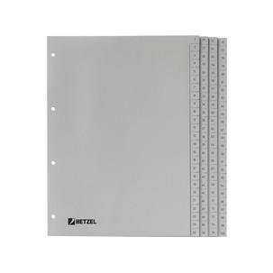 Zahlen Kunststoff-Register, 1-100 721308