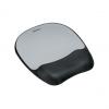 Handgelenkauflage Memory Foam "Silberstreifen" mit Maus Pad