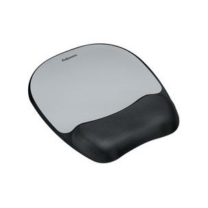 Handgelenkauflage Memory Foam "Silberstreifen" mit Maus Pad 9175801