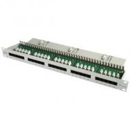 19" ISDN Patch Panel mit Adernmanagement