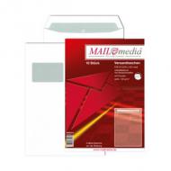 Versandtaschen C4, mit Fenster links, Kleinpackung