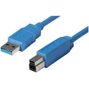 USB 3.0 Anschlusskabel, USB-A Stecker - USB-B Stecker BS77033