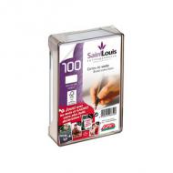 Visitenkarten-Box mit Visitenkarten