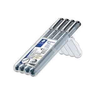 Pigmentliner, 4er Etui 308 WP4