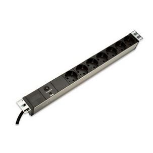 19" Steckdosenleiste mit Überspannungsschutz DN-95403