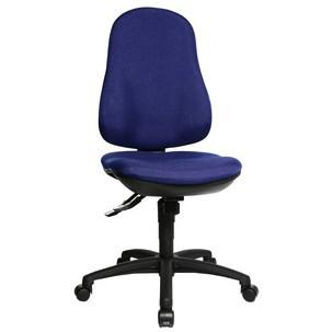 Bürodrehstuhl "Support SY", royalblau 8550 G22