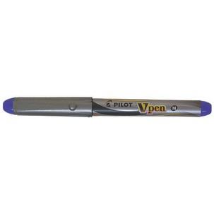 Einweg-Füllhalter V-Pen Silver, violett 281686