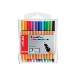 Fineliner point 88® Mini, 12er Etui 688/12-1