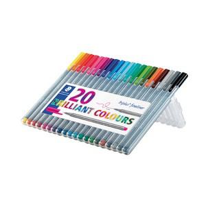 Fineliner triplus BRILLIANT COLOURS, 20er Etui 334 SB20