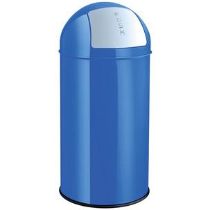 Abfalleimer mit Push-Einwurfklappe, blau H2401434