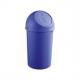 Abfalleimer mit Push-Einwurfklappe, blau H2401295