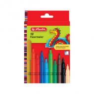 Fasermaler, 10er Karton-Etui