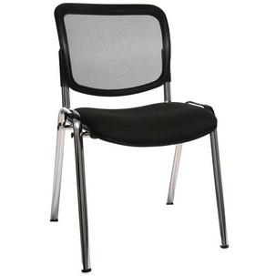 Besucherstuhl "Net Point Visit chrom", schwarz NZ900 G20
