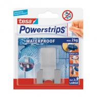 Powerstrips Rasierhalter "WAVE" WATERPROOF