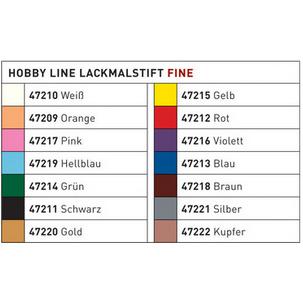 Lackmarker fine Hobby Line 47211