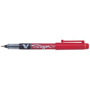 Faserschreiber V Sign Pen, rot 134661