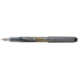 Einweg-Füllhalter V-Pen Silver, schwarz 281624