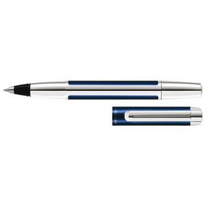 Tintenroller "Pura 40", blau / silber 952085