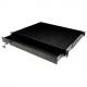 19" Tastaturschublade, 1 HE, ohne Tastatur, lichtgrau DN-19 KEY-1U-SW