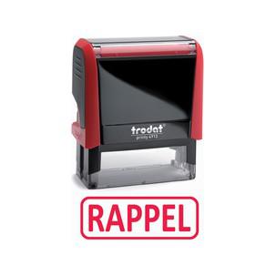 Französischer Textstempelautomat X-Print 4912, Gehäusefarbe: rot 499202 4.0