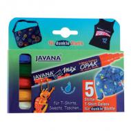 Textilmarker JAVANA "texi mäx OPAK", 5er-Set
