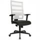 Bürodrehstuhl "X-Pander", schwarz/weiß mit optionaler Armlehne Typ T2 9500 T210